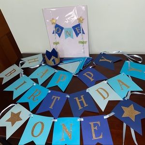 1st Birthday (Boy) Decorations